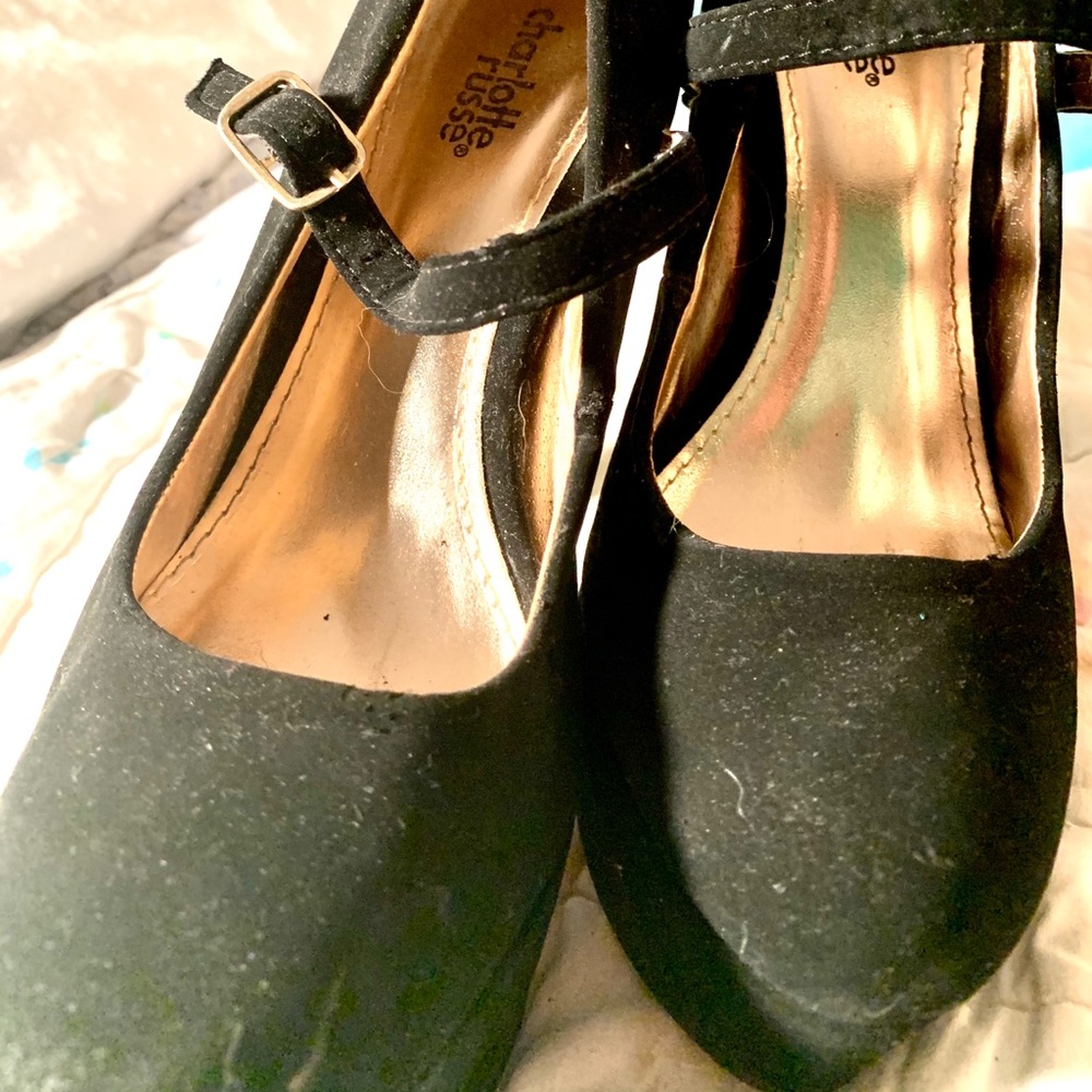 Black Platform Heels